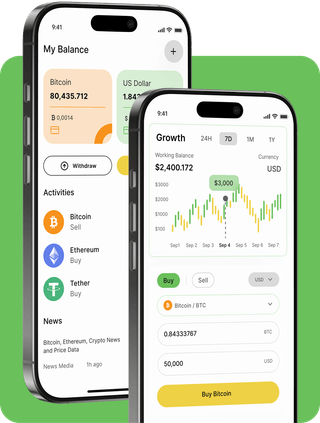 Nototalk AI trading platform with live market data